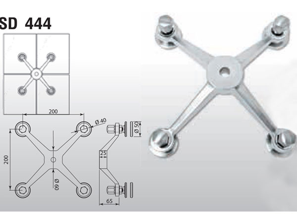 Kẹp chân nhện VVP SD 444